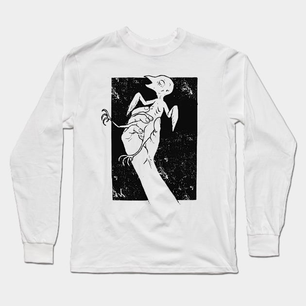 Baby Bird Long Sleeve T-Shirt by Bloody Savage